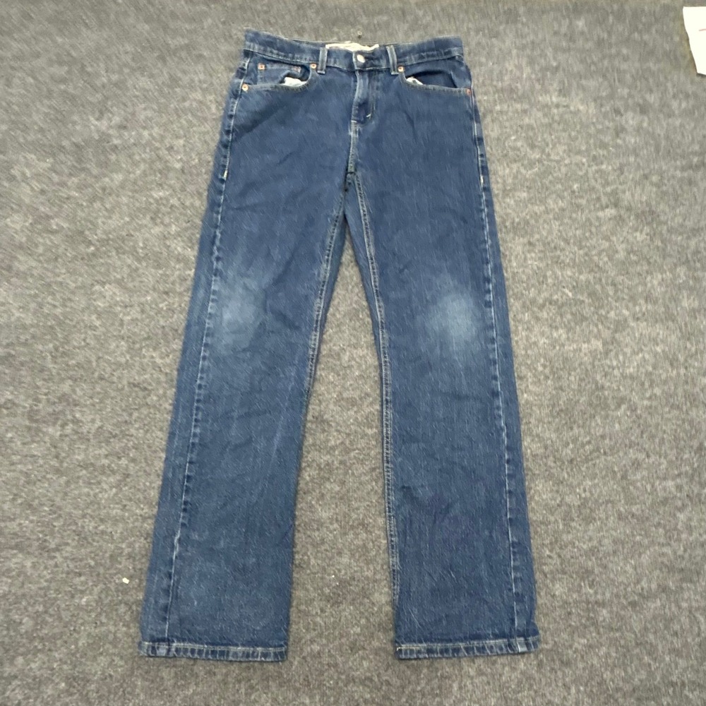 Levi's Jeans Mens Size 28 Blue 551z Authentic Straight Leg Denim Medium Wash